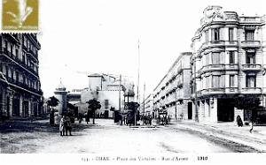 Oran - Place des Victoires - 1910